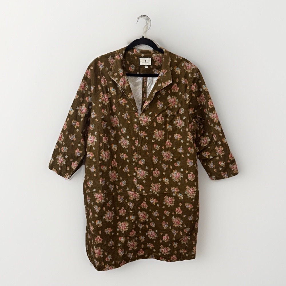 Tuckernuck Rosewood Chintz Crawford Floral Corduroy Dress - Cottage Size XXXL
